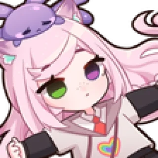 🤩 emoji ˗ˋʚ 𝑔𝑖𝑟𝑙𝑖𝑒 ♡︎ @I1RRN ɞˊ˗ Telegram sticker 8 of 120