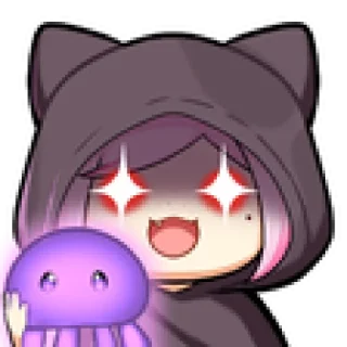 🤩 emoji ˗ˋʚ 𝑔𝑖𝑟𝑙𝑖𝑒 ♡︎ @I1RRN ɞˊ˗ Telegram sticker 20 of 120