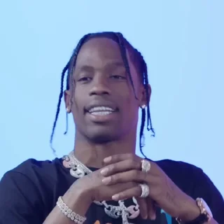 🎬 emoji Travis Scott @EliotSticker Telegram sticker 22 of 50