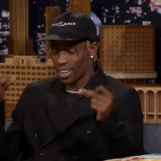 🎬 emoji Travis Scott @EliotSticker Telegram sticker 2 of 50