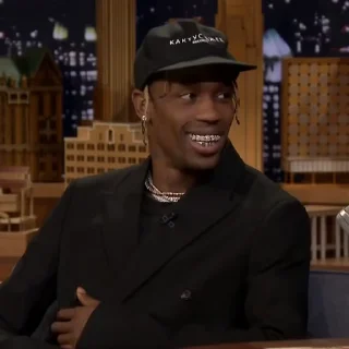 🎬 emoji Travis Scott @EliotSticker Telegram sticker 1 of 50
