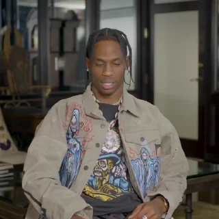🎬 emoji Travis Scott @EliotSticker Telegram sticker 11 of 50