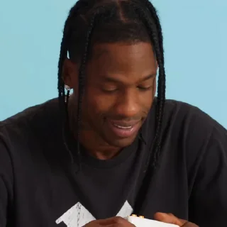 🎬 emoji Travis Scott @EliotSticker Telegram sticker 15 of 50