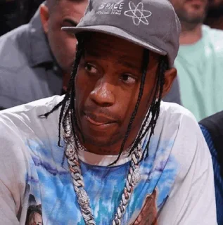 Sticker from Travis Scott @Andyboomin