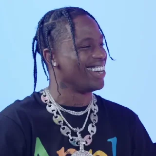 🎬 emoji Travis Scott @EliotSticker Telegram sticker 24 of 50