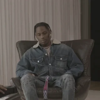 🎬 emoji Travis Scott @EliotSticker Telegram sticker 20 of 50