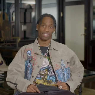 🎬 emoji Travis Scott @EliotSticker Telegram sticker 10 of 50