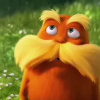 Sticker from Lorax ៸ @sukoshidal .