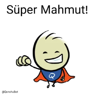 😎 emoji Mahmut @Qonshubot Telegram sticker 6 of 31