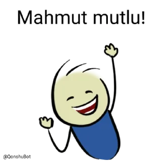 😄 emoji Mahmut @Qonshubot Telegram sticker 12 of 31