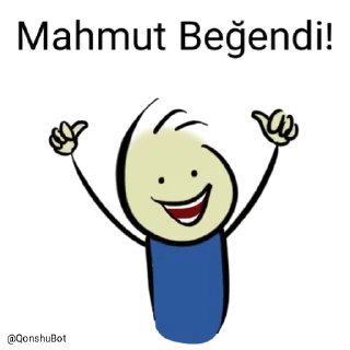 👍 emoji Mahmut @Qonshubot Telegram sticker 20 of 31