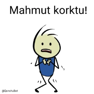 😰 emoji Mahmut @Qonshubot Telegram sticker 15 of 31