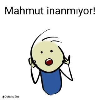 😱 emoji Mahmut @Qonshubot Telegram sticker 3 of 31