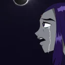 Sticker from raven
