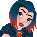 Sticker from raven
