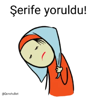 😣 emoji Şerife @Qonshubot Telegram sticker 9 of 31