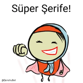 😎 emoji Şerife @Qonshubot Telegram sticker 6 of 31