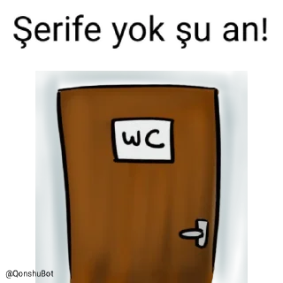 🚽 emoji Şerife @Qonshubot Telegram sticker 22 of 31