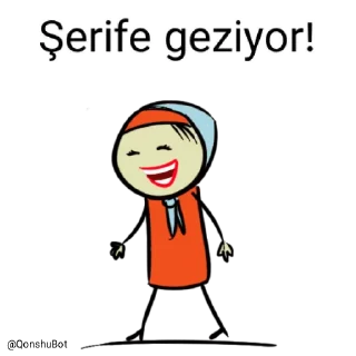 🚶‍♂️ emoji Şerife @Qonshubot Telegram sticker 10 of 31