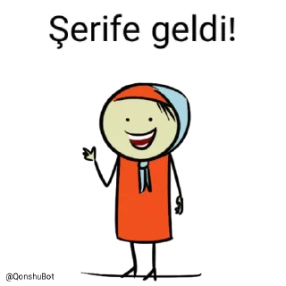 ✋️ emoji Şerife @Qonshubot Telegram sticker 1 of 31