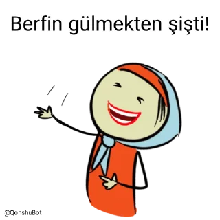 🤣 emoji Berfin @Qonshubot Telegram sticker 23 of 31