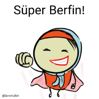 😎 emoji Berfin @Qonshubot Telegram sticker 6 of 31