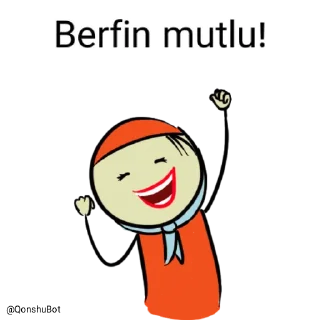 😄 emoji Berfin @Qonshubot Telegram sticker 12 of 31