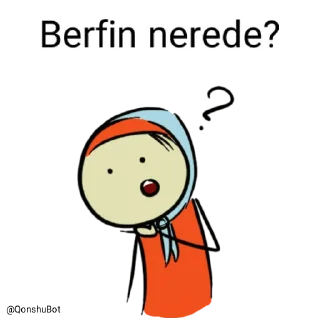 🤔 emoji Berfin @Qonshubot Telegram sticker 5 of 31