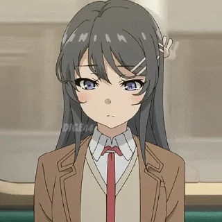 Sticker from @STIKERFORALL MAI SAKURAJIMA-BUNNY GIRL SENPAI