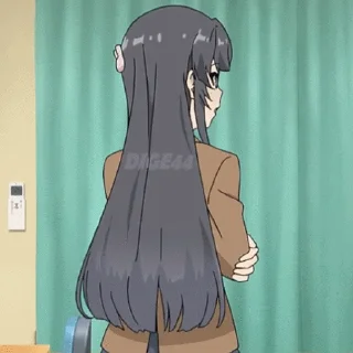 Sticker from @STIKERFORALL MAI SAKURAJIMA-BUNNY GIRL SENPAI