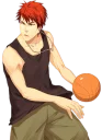 🏀 emoji kagami taiga .saku Telegram sticker 16 of 120