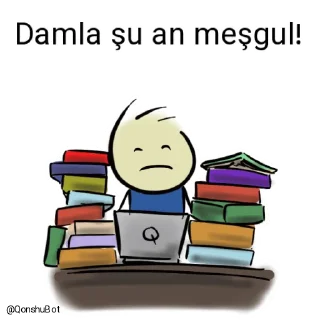 😖 emoji Damla @Qonshubot Telegram sticker 24 of 31