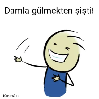 🤣 emoji Damla @Qonshubot Telegram sticker 23 of 31