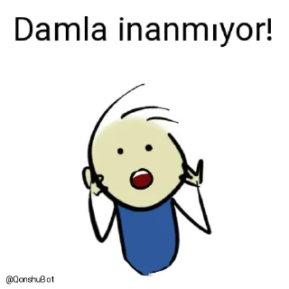 😱 emoji Damla @Qonshubot Telegram sticker 3 of 31