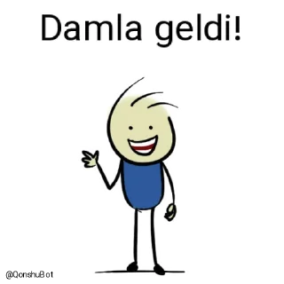 ✋️ emoji Damla @Qonshubot Telegram sticker 1 of 31