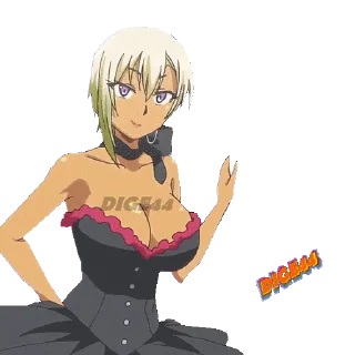 🙂 emoji @STIKERFORALL 🏴󠁧󠁢󠁥󠁮󠁧󠁿RANKO HONJO-MY FIRST G.IS A GAL Telegram sticker 4 of 30