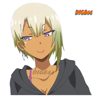 🙃 emoji @STIKERFORALL 🏴󠁧󠁢󠁥󠁮󠁧󠁿RANKO HONJO-MY FIRST G.IS A GAL Telegram sticker 13 of 30