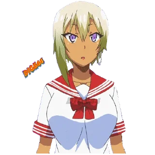 😯 emoji @STIKERFORALL 🏴󠁧󠁢󠁥󠁮󠁧󠁿RANKO HONJO-MY FIRST G.IS A GAL Telegram sticker 15 of 30