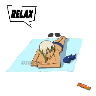 🌲 emoji @STIKERFORALL 🏴󠁧󠁢󠁥󠁮󠁧󠁿RANKO HONJO-MY FIRST G.IS A GAL Telegram sticker 18 of 30