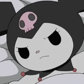 🍩 emoji my melody and kuromi @STICKIT Telegram sticker 16 of 117