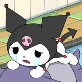 🍩 emoji my melody and kuromi @STICKIT Telegram sticker 21 of 117