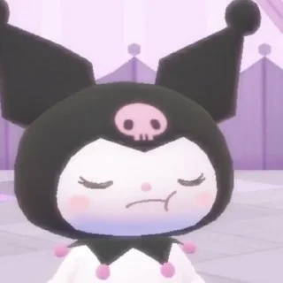 🍩 emoji my melody and kuromi @STICKIT Telegram sticker 18 of 117