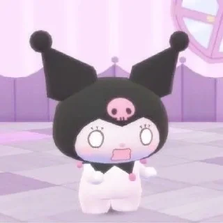 🍩 emoji my melody and kuromi @STICKIT Telegram sticker 20 of 117