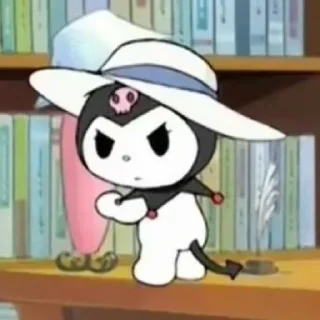 🍩 emoji my melody and kuromi @STICKIT Telegram sticker 23 of 117