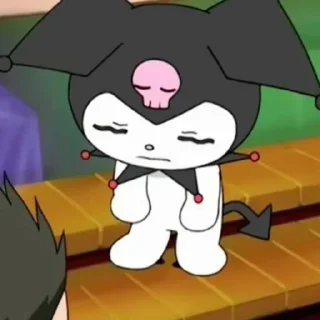 🍩 emoji my melody and kuromi @STICKIT Telegram sticker 10 of 117
