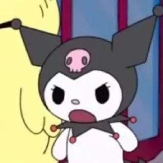 🍩 emoji my melody and kuromi @STICKIT Telegram sticker 6 of 117