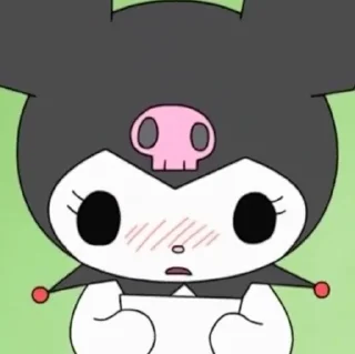 🍩 emoji my melody and kuromi @STICKIT Telegram sticker 8 of 117