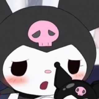 🍩 emoji my melody and kuromi @STICKIT Telegram sticker 22 of 117