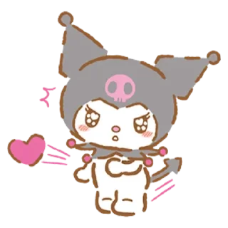 Sticker from kuromi and my melody