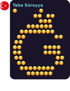 🤤 emoji @BegoniaGlobal's UserBot pack 1 Telegram sticker 1 of 120